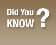 Did You Know?