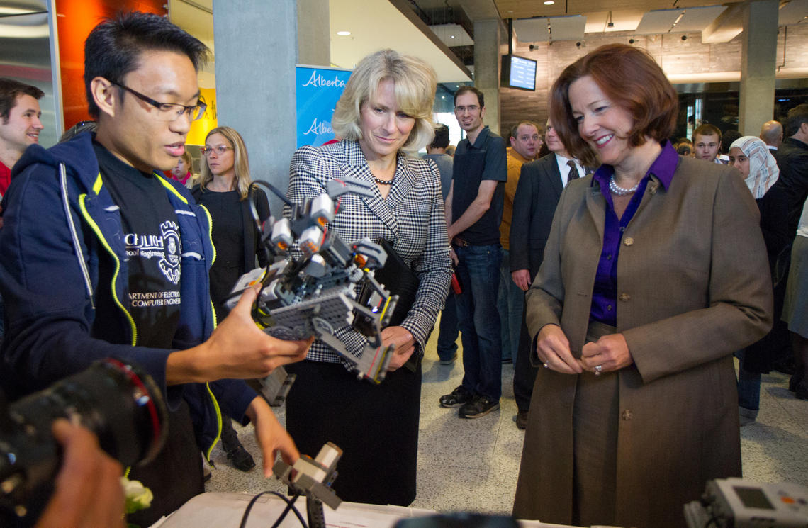 Alison Redford, Elizabeth Cannon, Schulich Expansion and Renovation Project