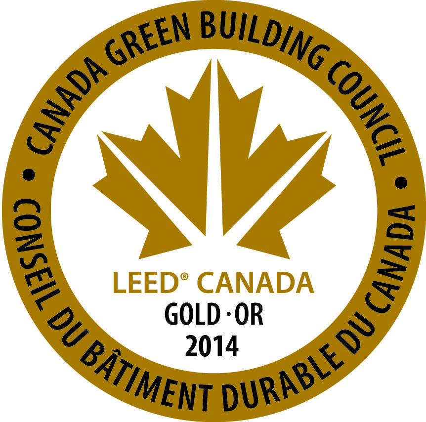 Taylor Family Digital Library receives LEED Gold Certification.