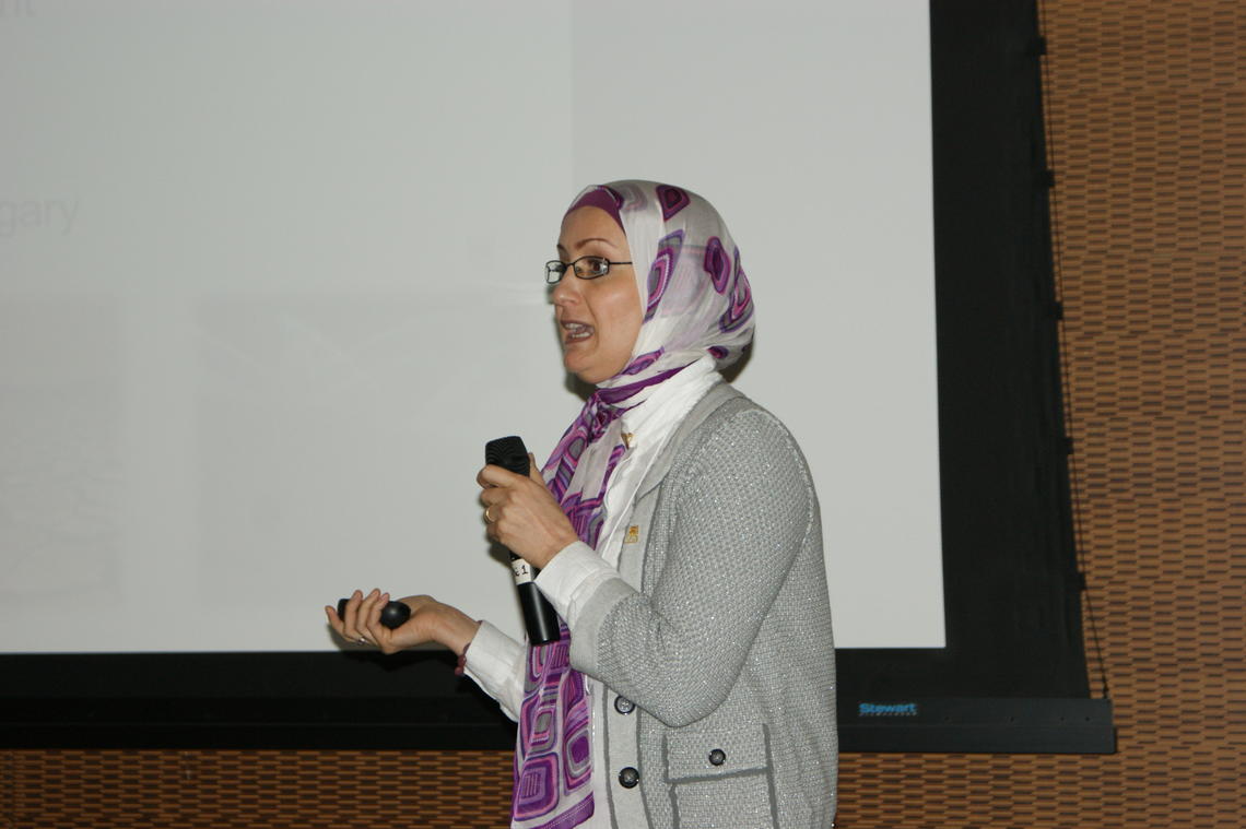 Maha Al-Zu’bi's research focuses on climate change impacts on water, energy and food in the Arab region’s cities.
