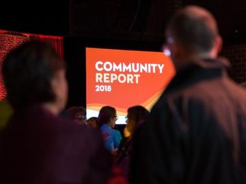 More than 800 UCalgary students, faculty and staff and more than 300 online viewers came together at the 2018 Community Report event to celebrate an amazing year.