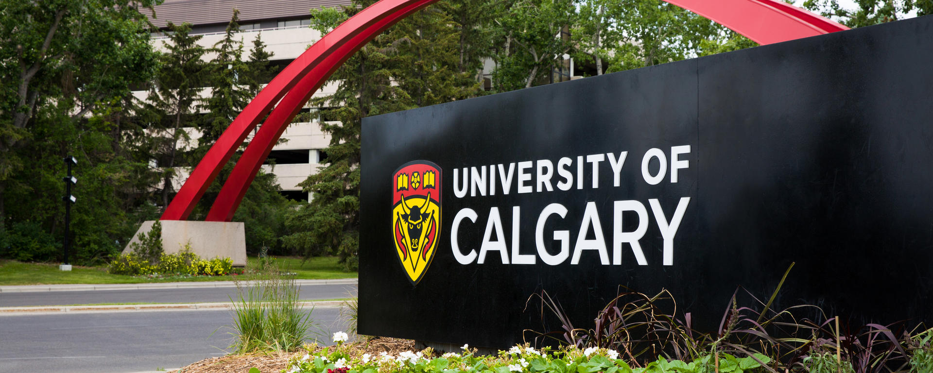 UCalgary Arch in the Summer