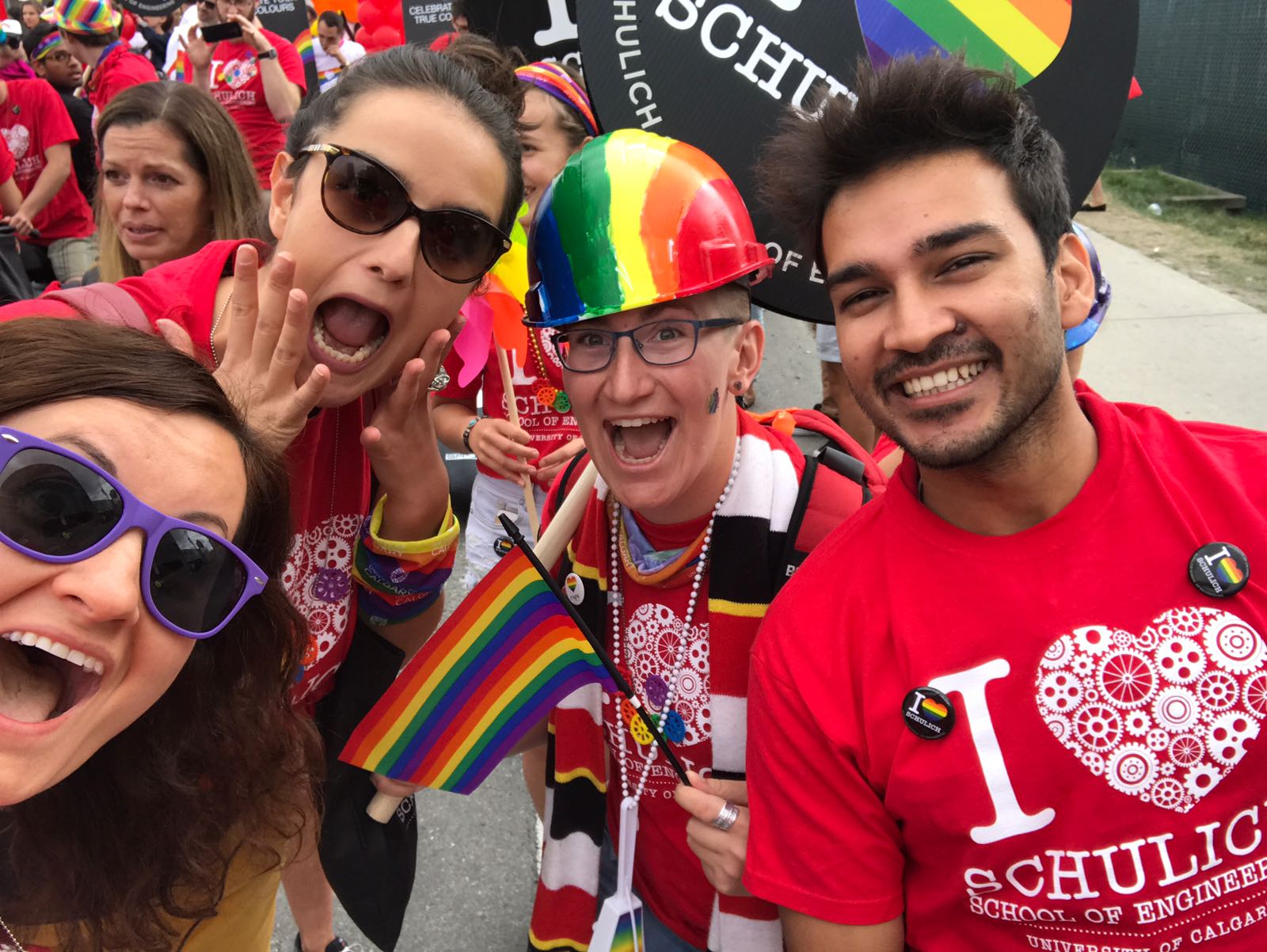 Calgary's Pride parade!-2017