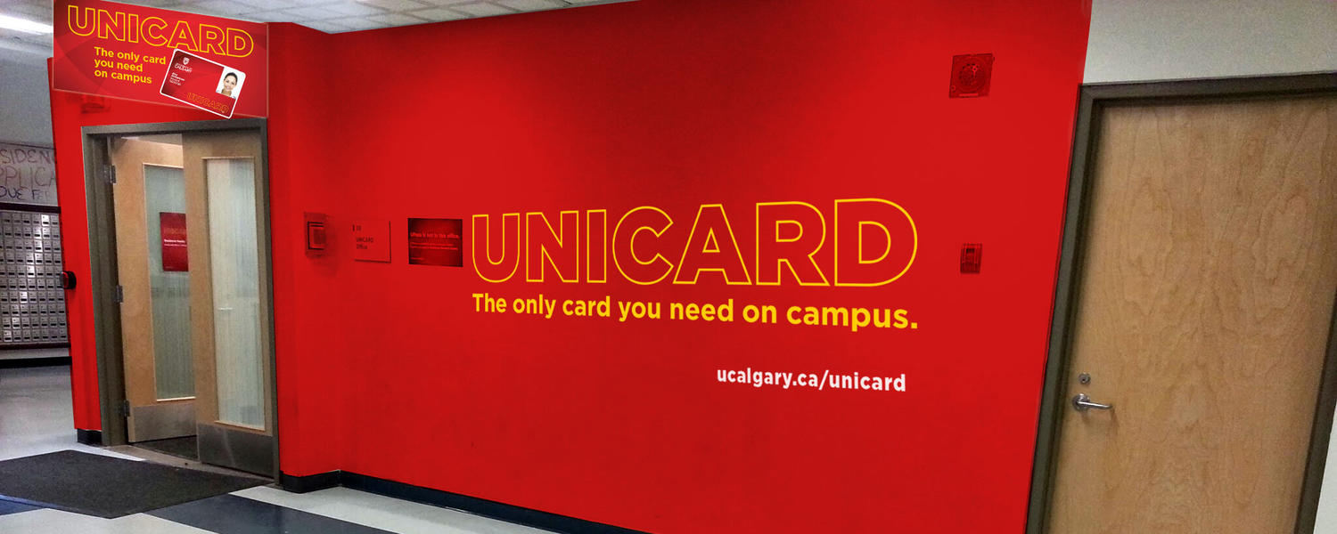 the Unicard office.
