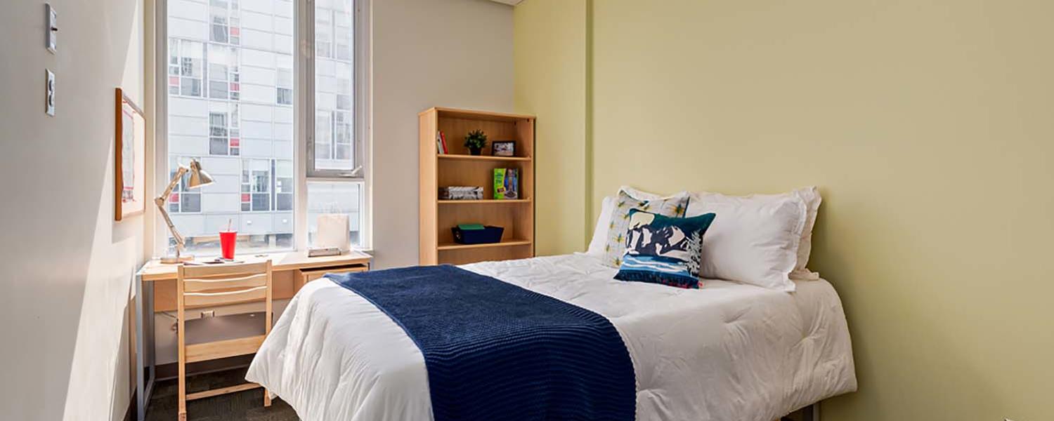 Dorm apartments at the University of Calgary