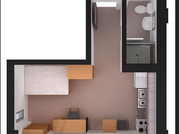 Crowsnest Hall studio floor plan