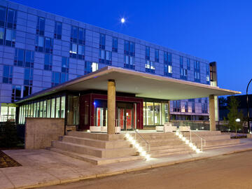 Yamnuska Hall main entrance