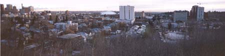 Skyline view of the community