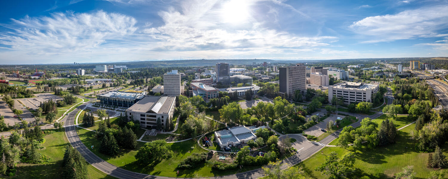 Landscape of UCalgary Campus