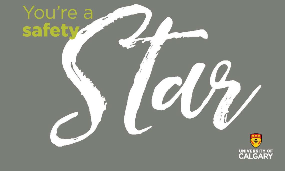 You're a Safety Star