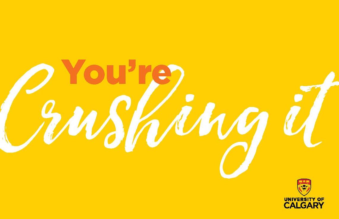 You're Crushing It
