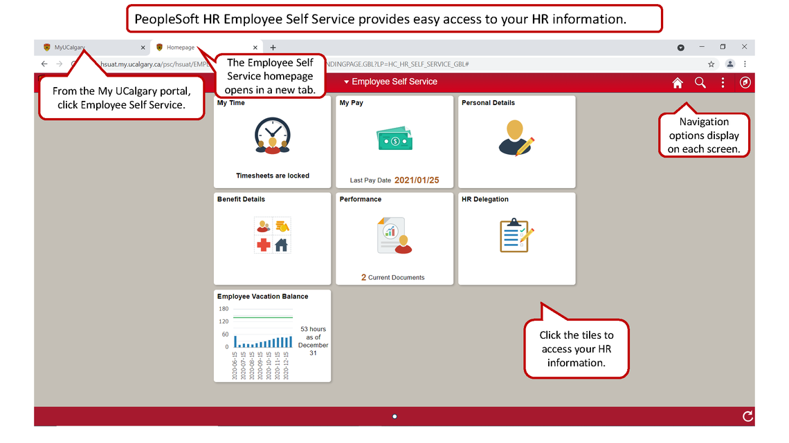 HR PeopleSoft Employee Self Service HR PeopleSoft Employee Self Service