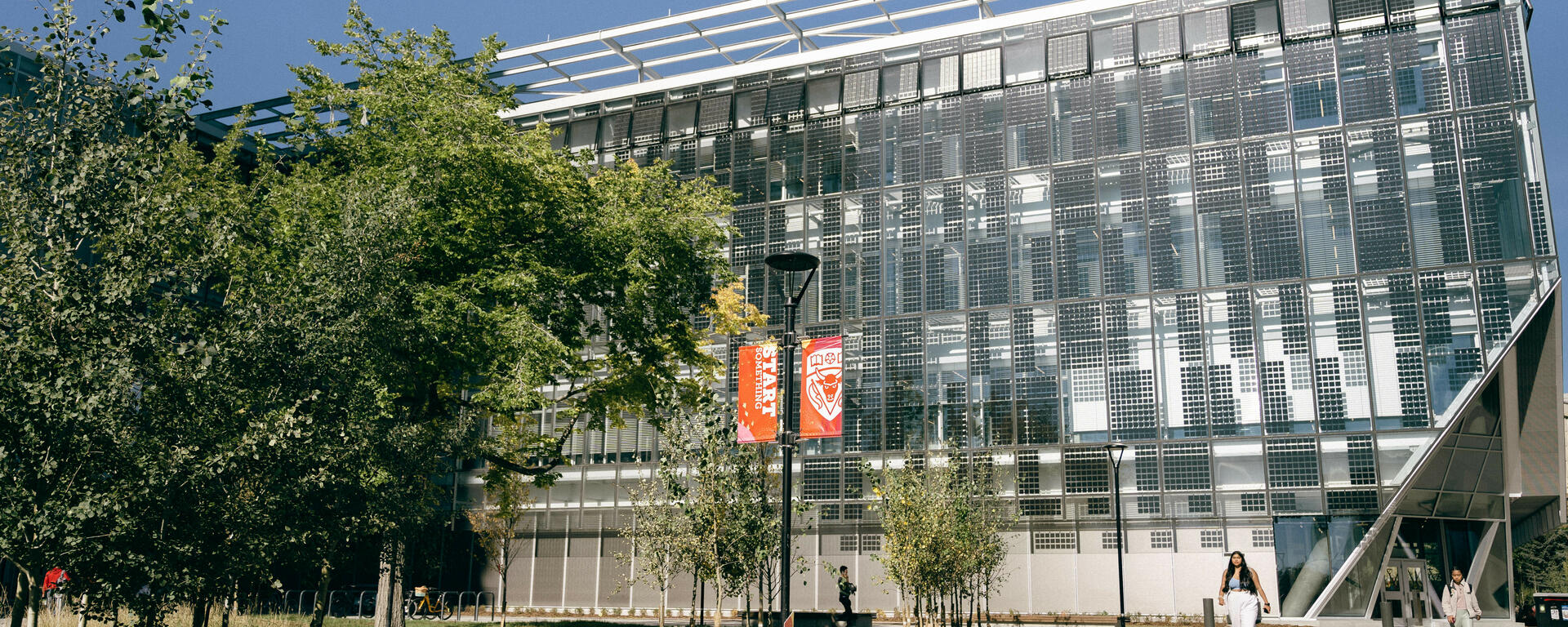 Exterior of the Hunter Student Commons