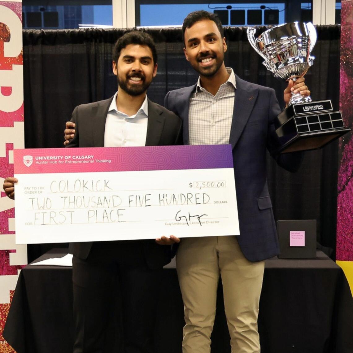UCalgary Hunter Hub Launchpad Liftoff 24-25 Winning Team, Colokick
