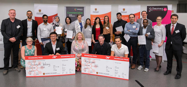 2018 Falling Walls Lab UCalgary Applicants and Winners