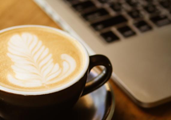 coffee and computer