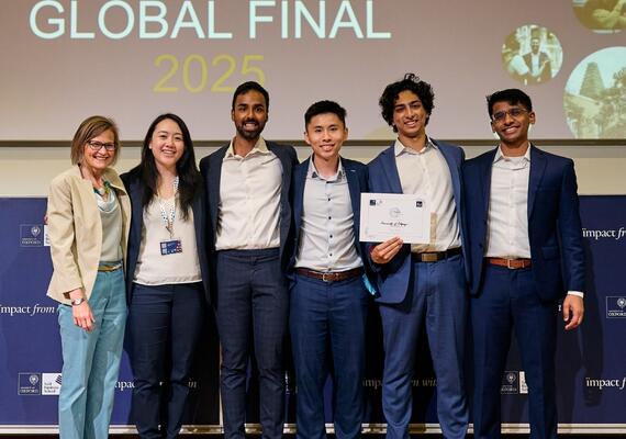 2025 map the system ucalgary team placing 3rd in finals at Oxford