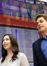 Students in conversation