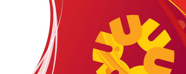 Red banner image with UCalgary spark 