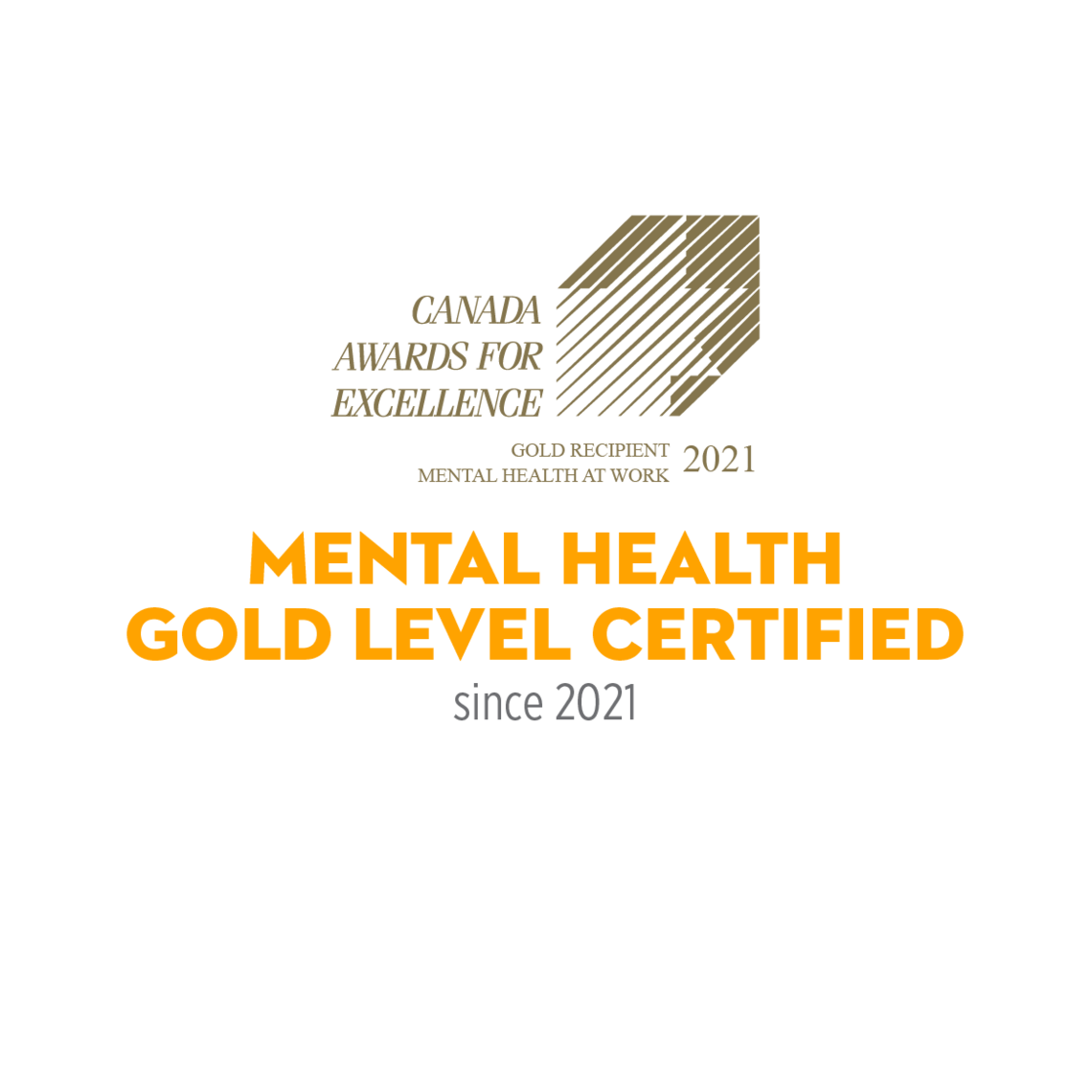 UCalgary has Mental Health Gold Level Certified since 2021 