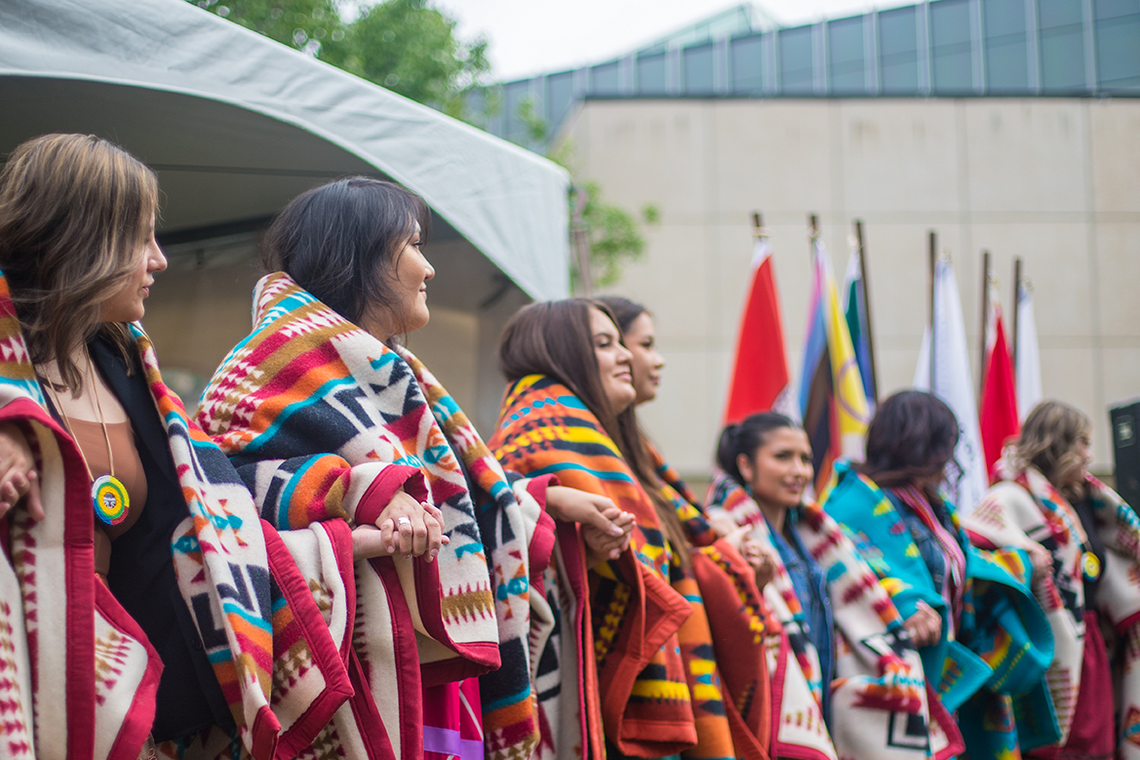 Indigenous graduation celebration