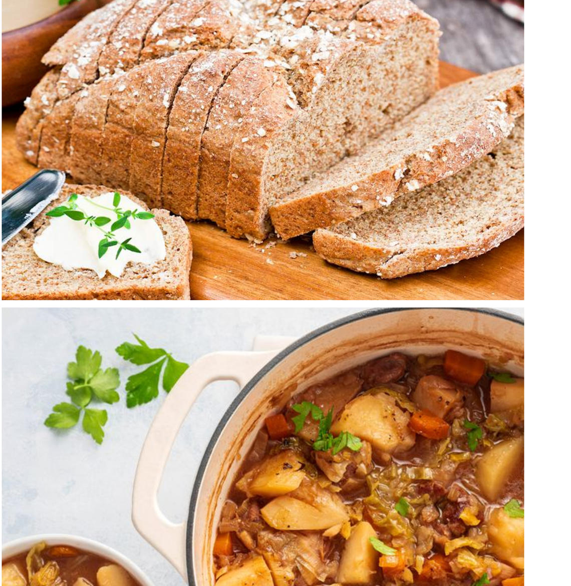 Irish Stew and Wheaten Bread