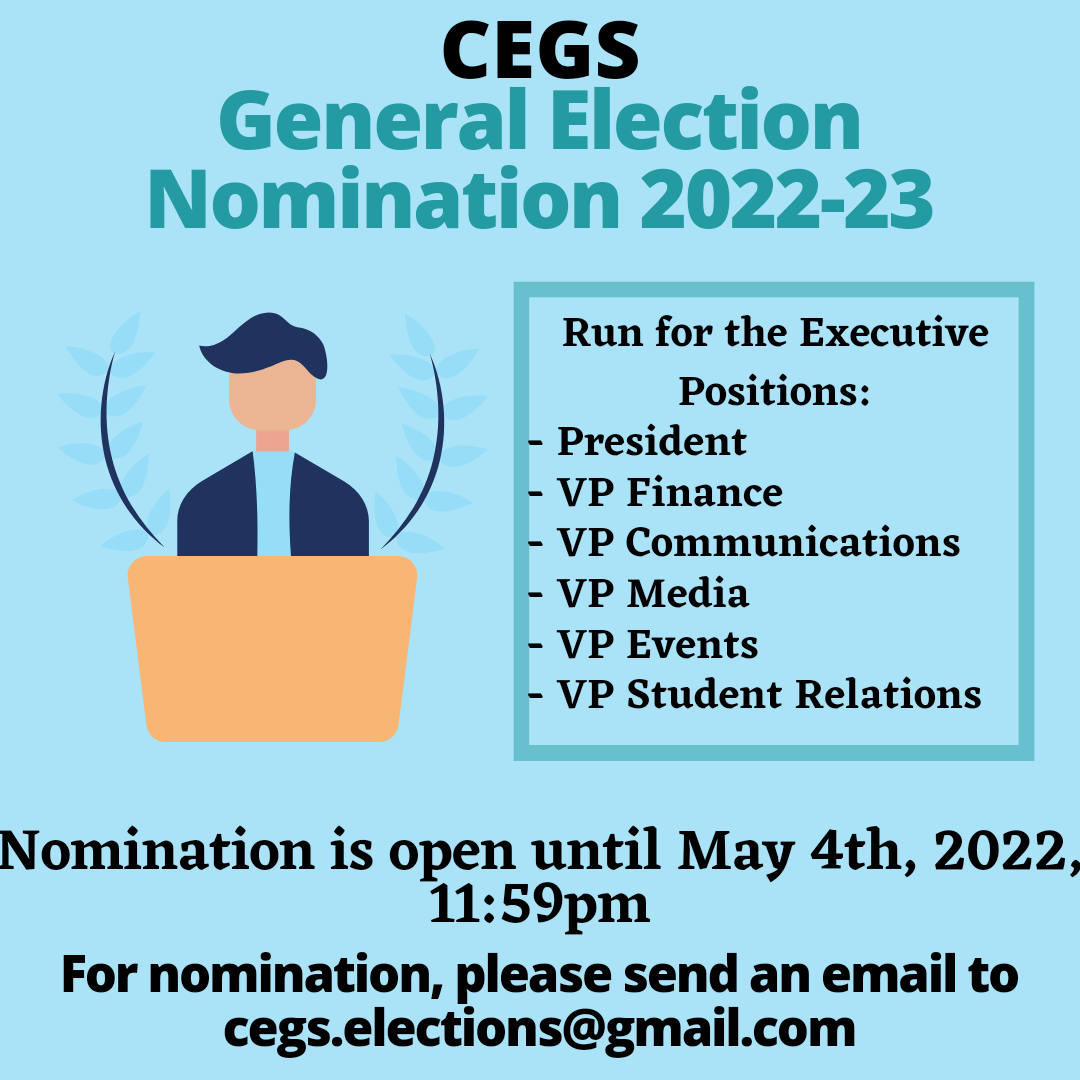 Civil Engineering Graduate Society General Election 2022-23