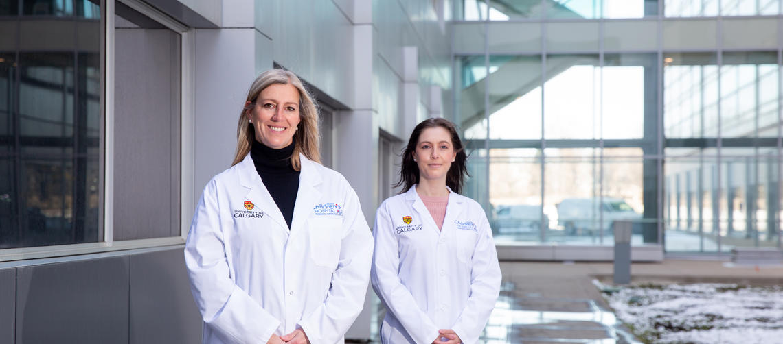 UCalgary scientists Dr. Jessica Rosin, PhD, and Dr. Deborah Kurrasch, PhD, at the Alberta Children’s Hospital Research Institute (ACHRI) in the Cumming School of Medicine (CSM) have discovered key linkages into how stress can influence developing brains and in different ways between males and females. Neurodevelopmental disorders are more prominent in boys in some conditions such as autism spectrum disorder (ASD) and attention deficit hyperactivity.