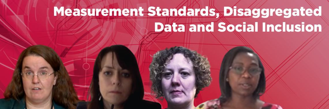 Measurement Standards, DisaggregatedData and Social Inclusion