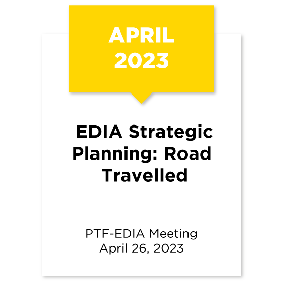Presidential Task Force on EDIA April 2023