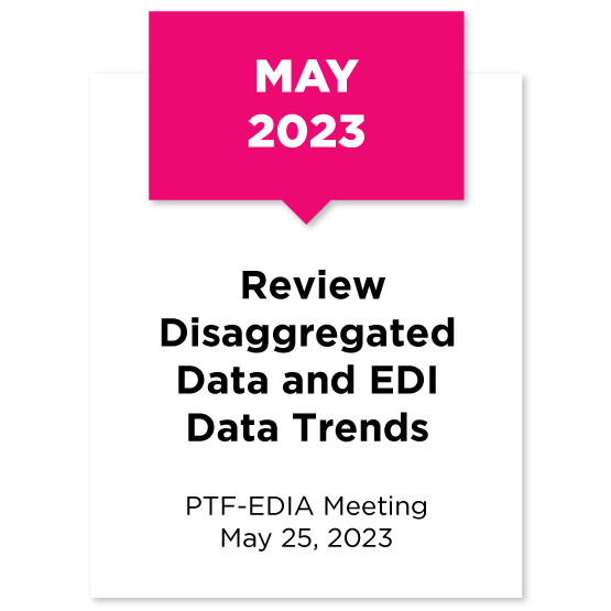 Presidential Task Force on EDIA May 2023
