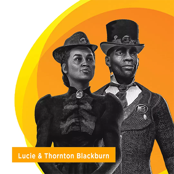 Lucie and Thornton Blackburn