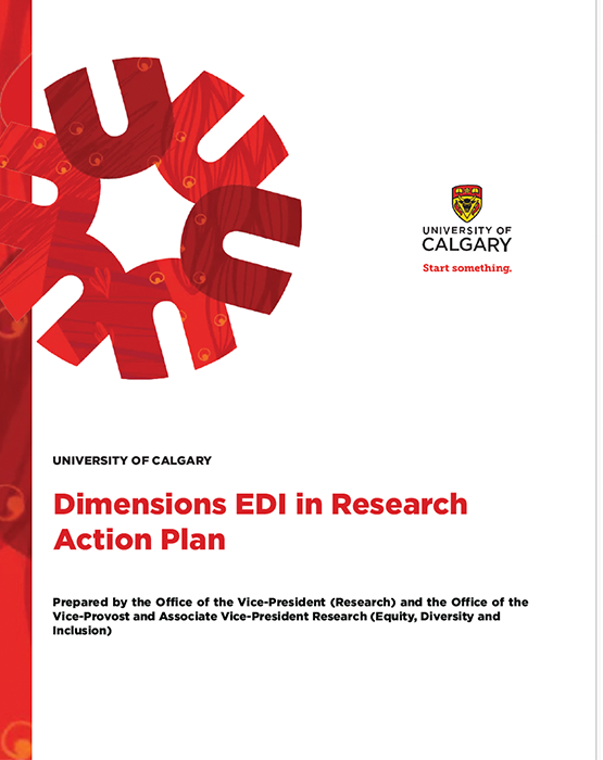 Dimensions EDI in Research Action Plan cover