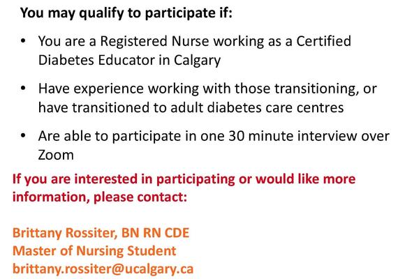 CDE nurse opportunity