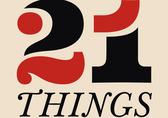21 things novel cover
