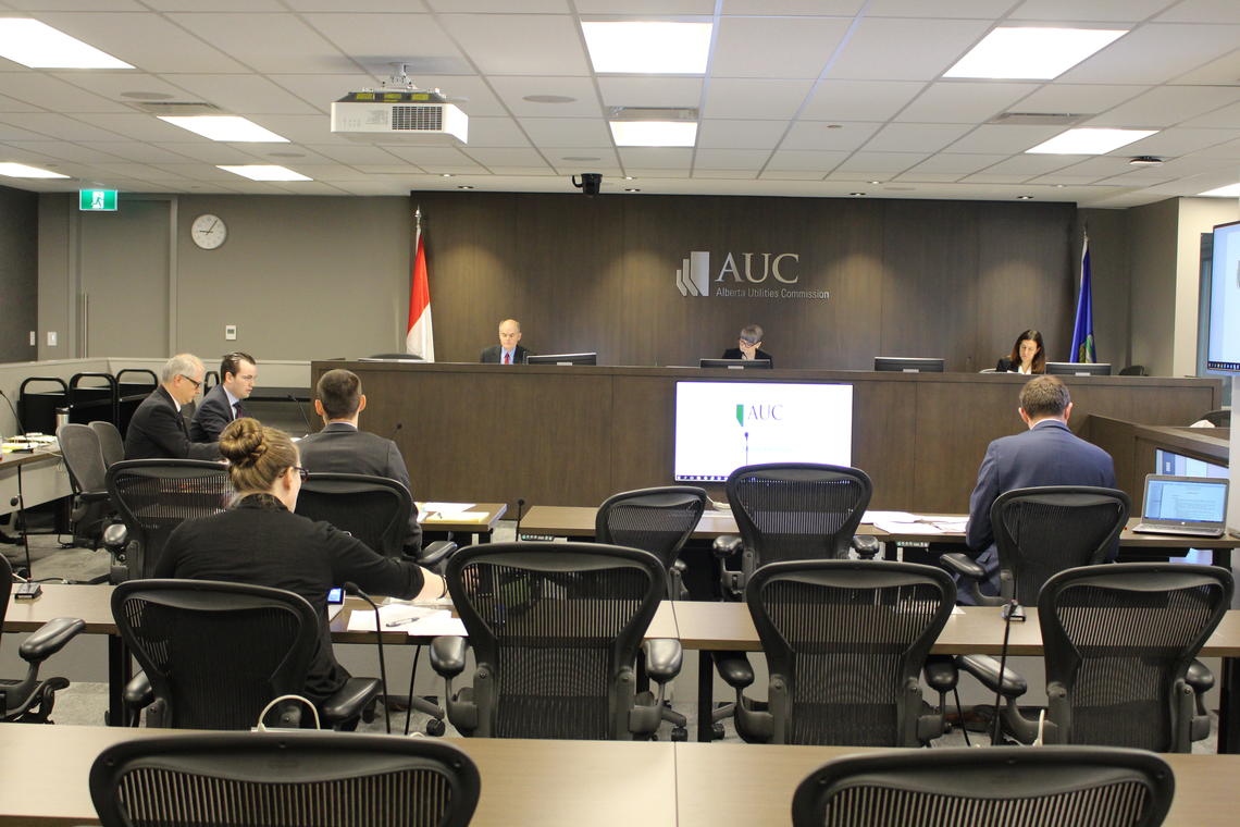 Law students gained hands-on experience in administrative tribunals through an experiential learning course and internship with the Alberta Utilities Commission. Photo by Brian McNulty