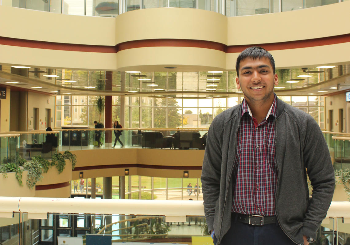 Arijit Lodha is a second-year University of Calgary Kinesiology student with a passion for childhood stroke research.