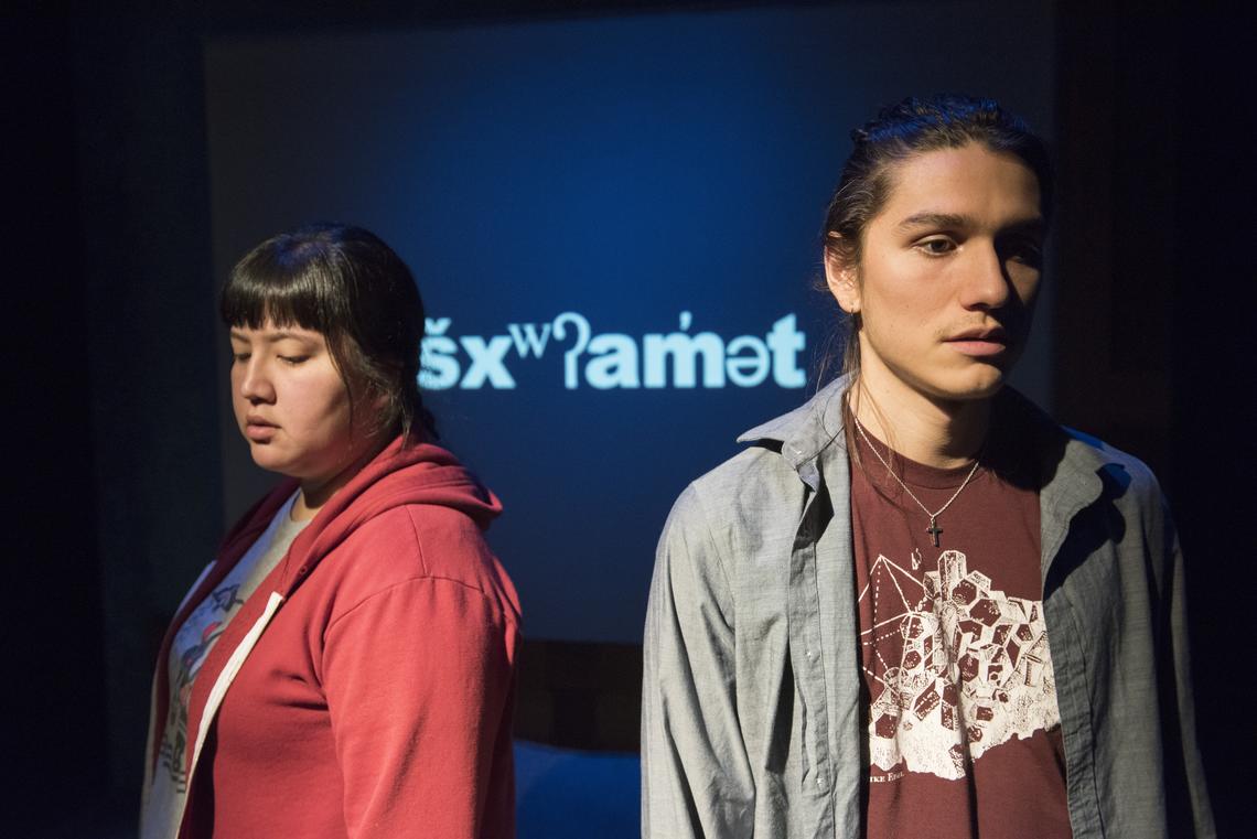 šxʷʔam̓ət means “home” in Hǝn̓q̓ǝmin̓ǝm̓, a Coast Salish dialect, a word with many different meanings to all of us who are living on this land. The play examines how the idea of “reconciliation” translates into our day-to-day human relationships.