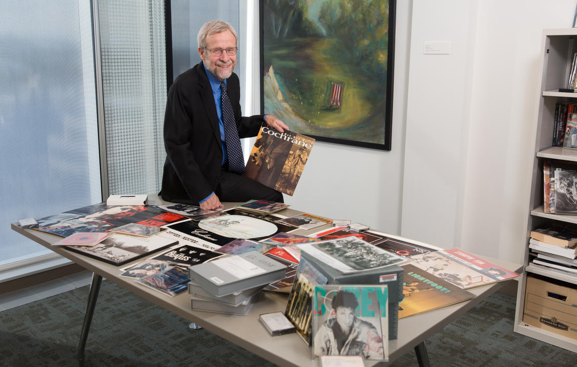 Tom Hickerson, vice-provost (Libraries and Cultural Resources) says the EMI Music Canada Archive donated to the University of Calgary "is one of the most culturally significant collections of the last century to be acquired by a research library."