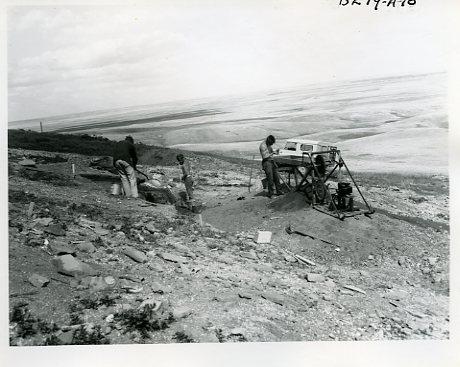 1965-66 excavations at Head-Smashed-In Buffalo Jump.