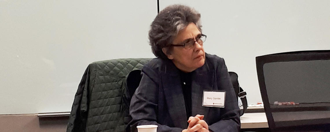 Dr. Mary Gentile, PhD at CCAL’s Research Roundtable