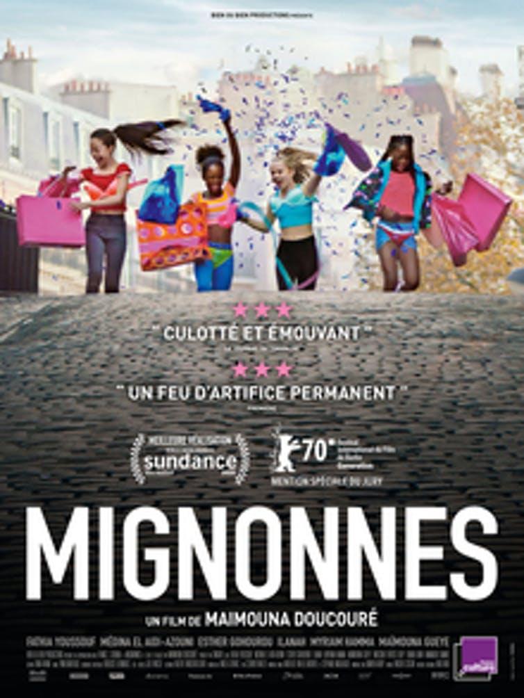Poster for the French theatrical release of ‘Mignonnes’ (‘Cuties’)