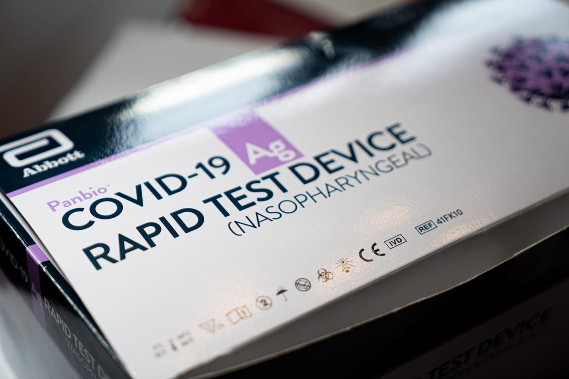 COVID-19 rapid test devices.