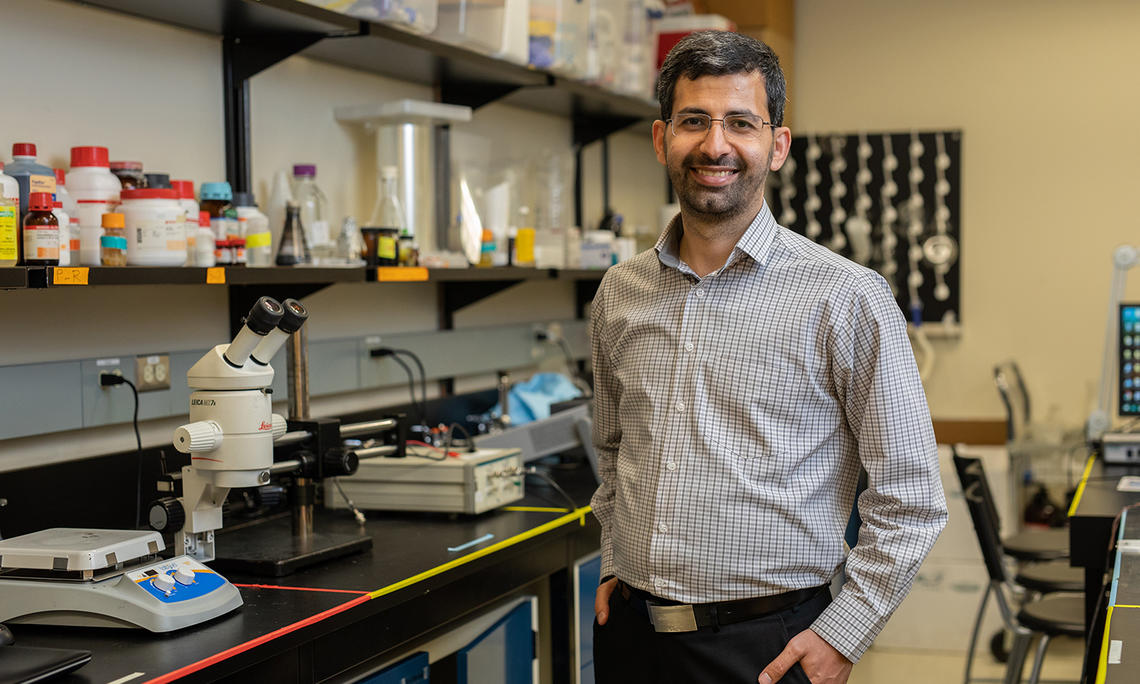 Amir Sanati Nezhad hopes technology will help scientists grapple with the phenomenon of known as the "coffee-ring effect."