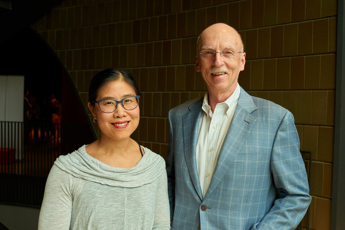 Dr. Jennifer Chan and Dr. Greg Cairncross 