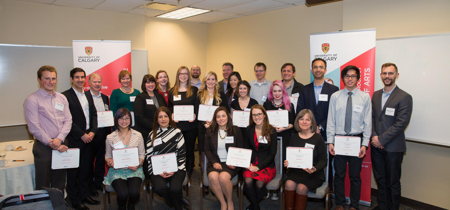 Each year, awards are given out for the co-operative education and internship programs recognizing top students and employers who provide valuable workplace experience. The 2015 award winners were recognized at a presentation on Feb. 4.