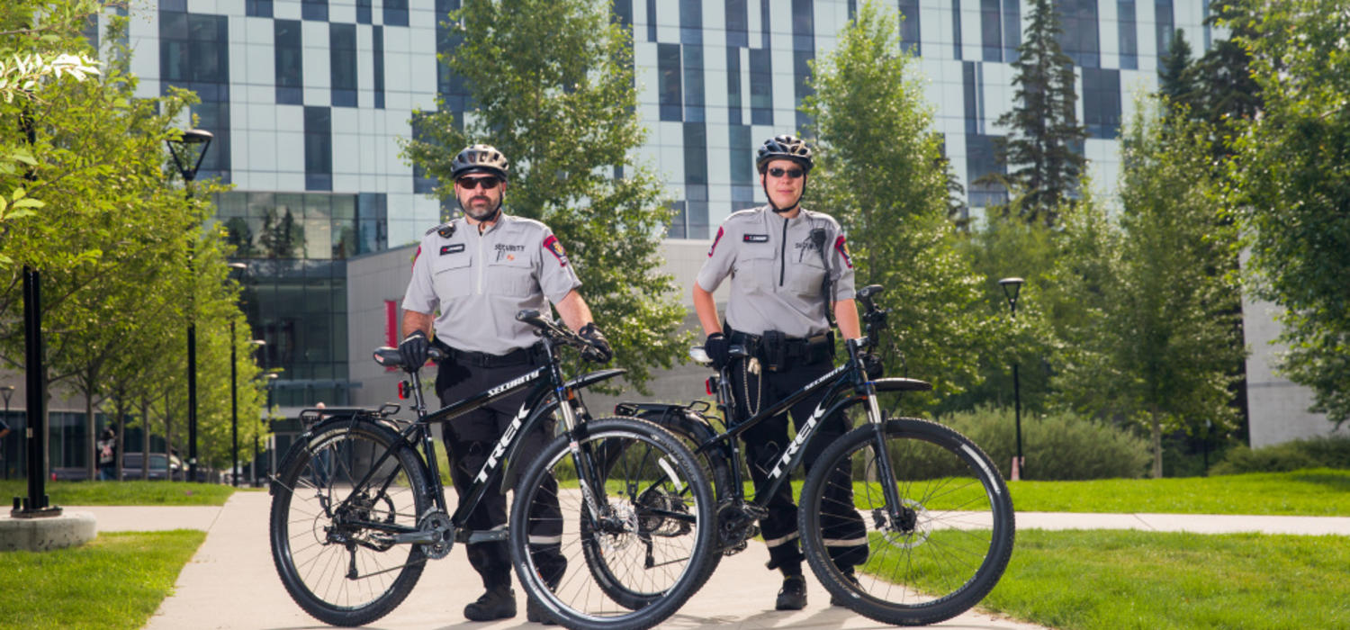 UCalgary security bike unit first non-law enforcement unit to receive elite training