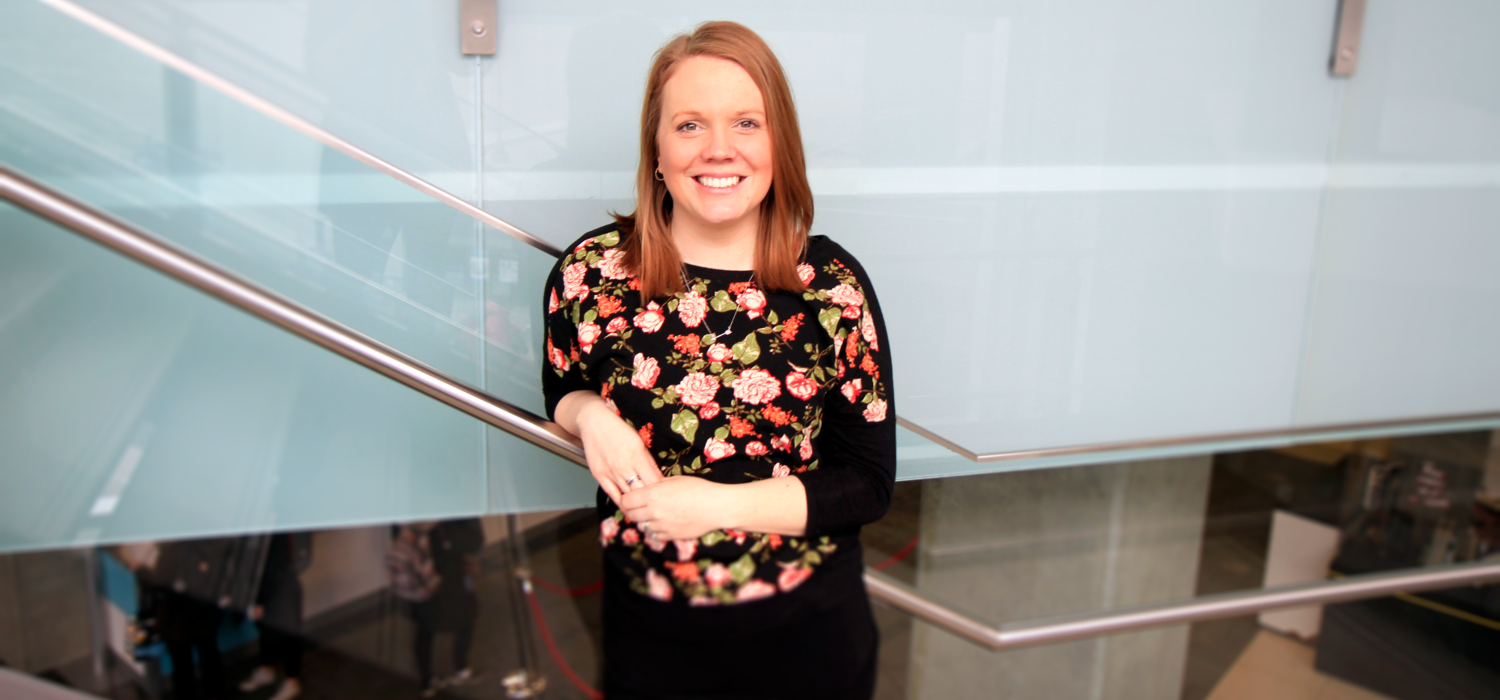 Amanda Habiak is one of two UCalgary occupational health nurses who won awards for their work supporting employee health and wellness in the workplace.