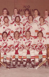 Terry Johnson (middle row, third player from right) played one season with the Dinos, 1978-79