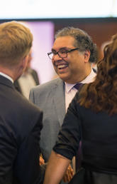 Calgary Mayor Naheed Nenshi, pictured at an O’Brien Institute for Public Health event on March 6, 2020.